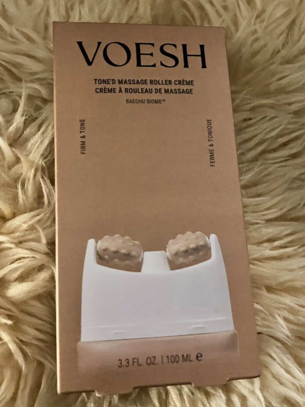Voesh Tone'd Massage Roller Crème